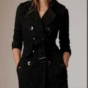 Burberry lace coat.